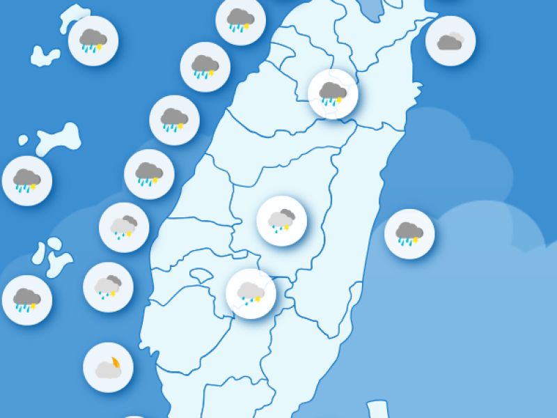 溫暖春日暫掰! 明後轉雨降溫「濕冷」 週四大陸冷氣團報到